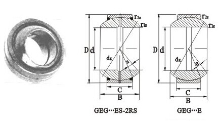 Gelenklager GEG...(E)ES-2RS