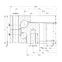 tunnel boring machine Slewing bearings